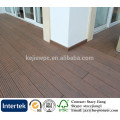 Eco Friendly Wood Plastic Composite Decking Waterproof WPC Deck Flooring 135x25mm Hollow WPC Decking Mixed Color